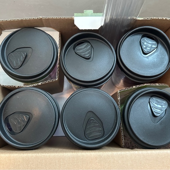 LSU Tigers Tailgater 6pk Collegiate Drinkware 24 oz Beverage/Tumblers NEW IN BOX - Picture 6 of 7